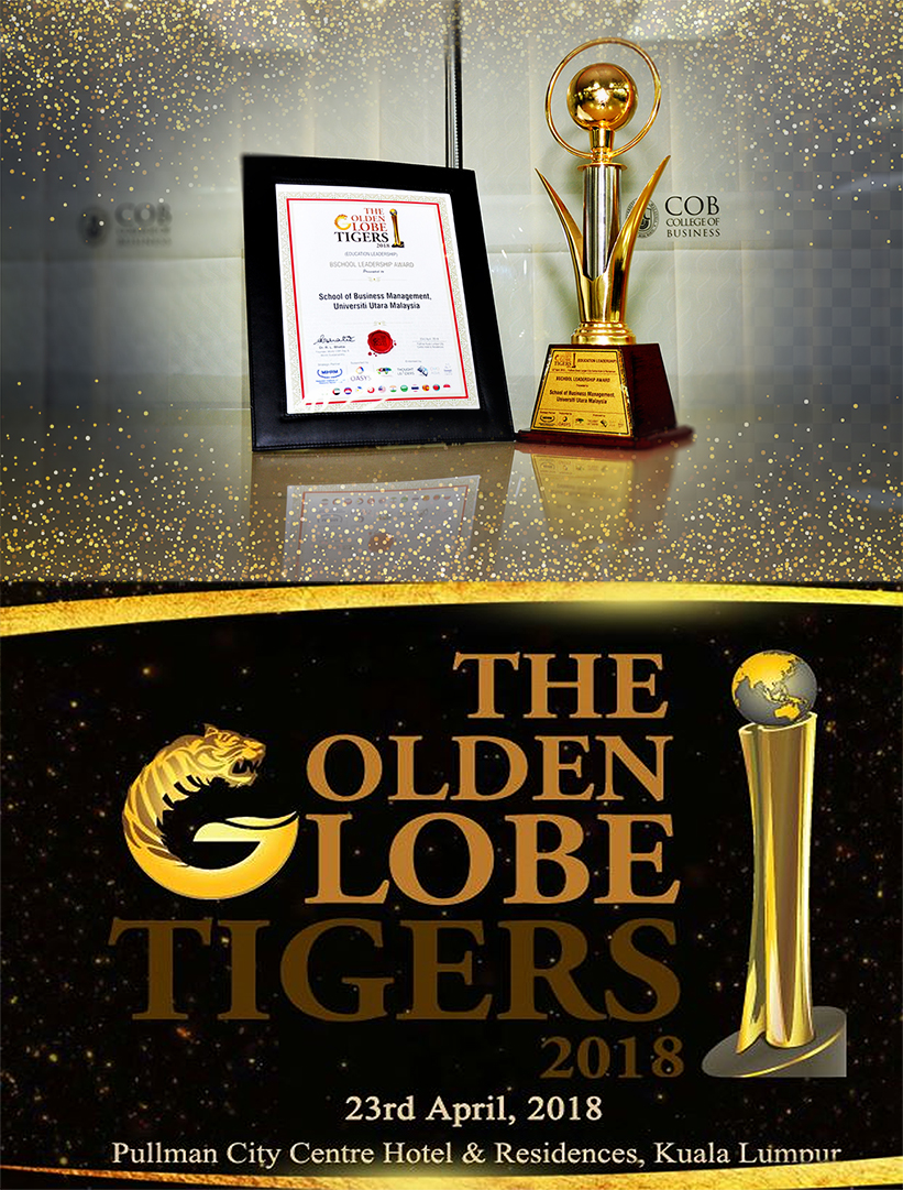 SBM Wins Golden Globe Tigers Award - Best School Leadership Award