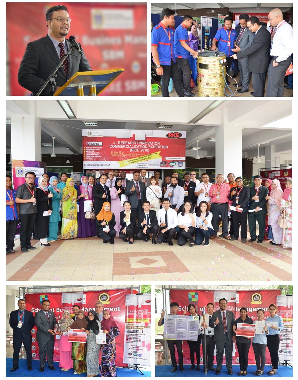 SBM-UUM organizes 2nd Research Innovation Commercialization Exhibition (RICE-2018)